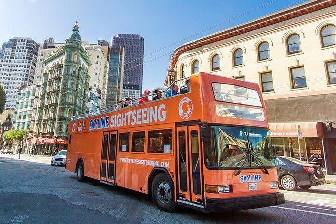 1 Day Hop-On Hop-Off Tour Plus Night Tour - Lombard Street and the Way Up Toward the Golden Gate Area