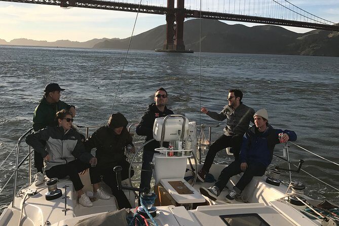2-Hour Private Sailboat Charter in the San Francisco Bay - Golden Gate Bridge Photo Time Without the Land Crowd