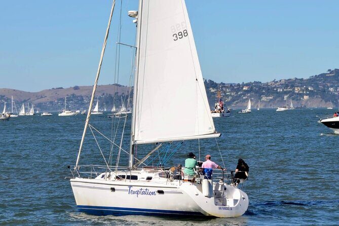 2-Hour Private Sailboat Charter in the San Francisco Bay - Sausalito, Richardson Bay, and the Marin Headlands Views