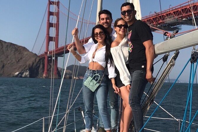 2-Hour Private Sailboat Charter in the San Francisco Bay - Passing the Palace of Fine Arts and the City Front From Water Level