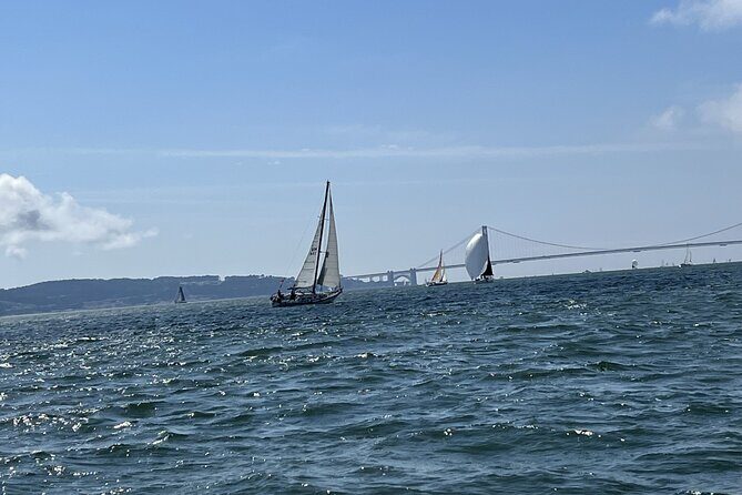 2hr. INTERACTIVE Sailing Experience on San Francisco Bay - Angel Island and Tiburon on the return to Sausalito