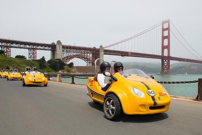 3HR Golden Gate Bridge and Golden Gate Park GoCar Tour - Stop 5: Ocean Beach for foggy drama and Seal Rock spotting