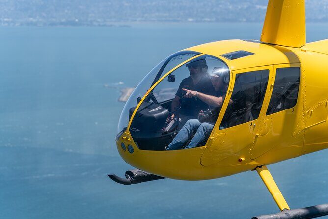 Alcatraz City Sites Helicopter Adventure - The Helicopter Advantage: Headsets, English, and Real-World Flying