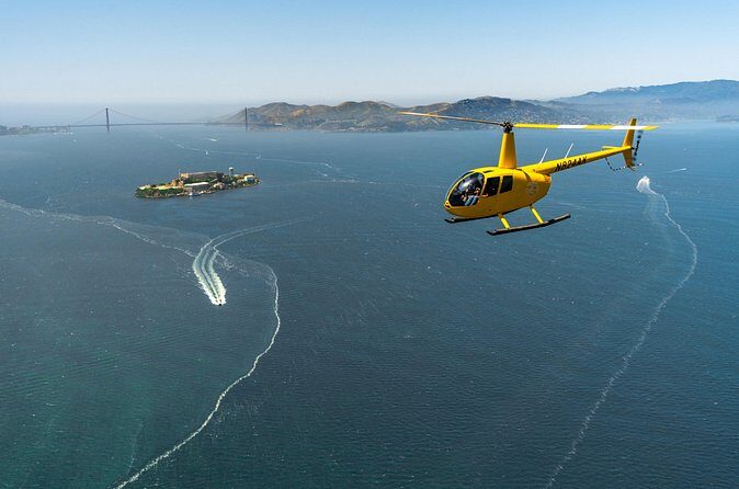 Alcatraz City Sites Helicopter Adventure - Financial District Sights: Transamerica Pyramid and Salesforce Tower