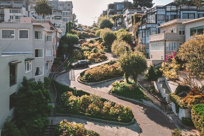 Alcatraz Experience + Lombard St Loop Best City Combo Tour - Russian Hill and the Lombard Street ride: where photos turn into a real memory