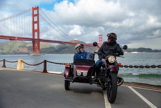 Classic Sidecar Tour of San Francisco - The 3-hour loop: Lombard, Golden Gate, Chinatown, Painted Ladies, and more