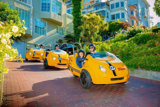 Early Bird San Francisco GoCar Tour - Meet at 431 Beach St and get on the road quickly