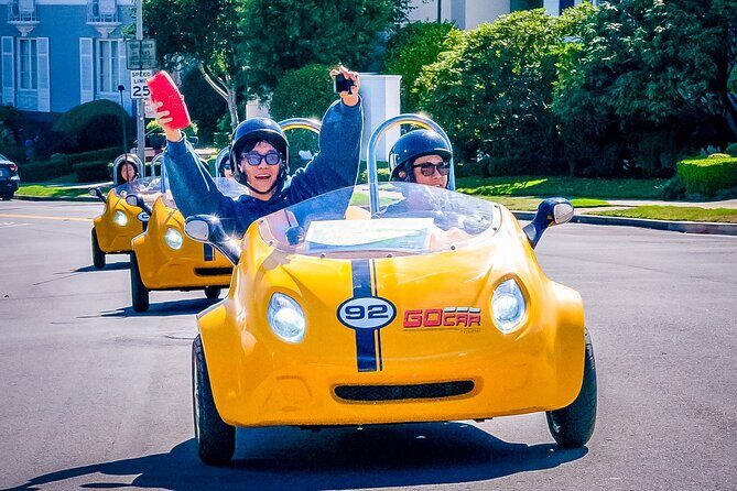 Early Bird San Francisco GoCar Tour - Lombard Street: the hair-raising part is built in