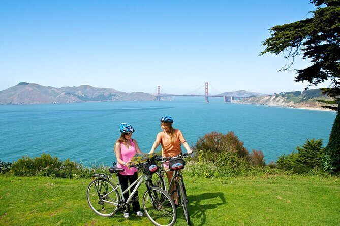 Electric Bike Tour De San Francisco - Stop 3: The Golden Gate Bridge with Its Art Deco Design