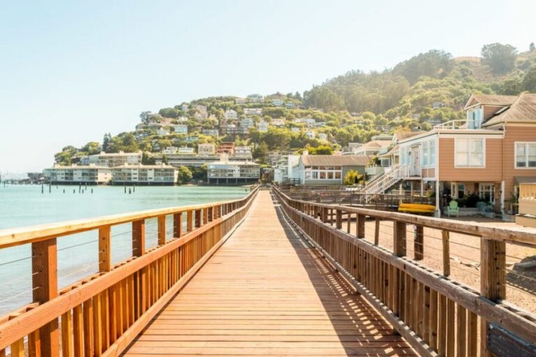From San Francisco: Alcatraz Night & Muir Woods & Sausalito - Meet at Union Square, Then Let the Biofueled Mini-Coach Do the Work