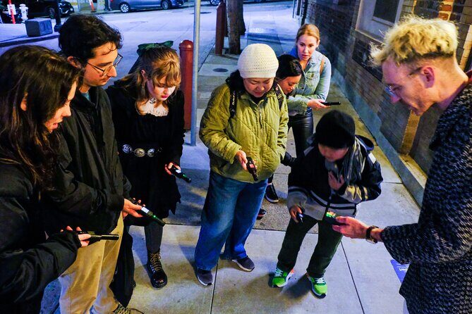 Ghost Hunt in SF Chinatown with a Professional Investigator - The EMF detector and tools: why the guides try to be fair