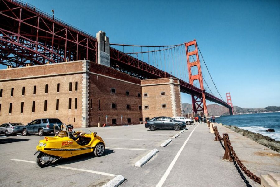 GoCar 3-Hour Tour of San Francisco's Parks and Beaches - Ocean Beach and the coastal cliff viewpoints