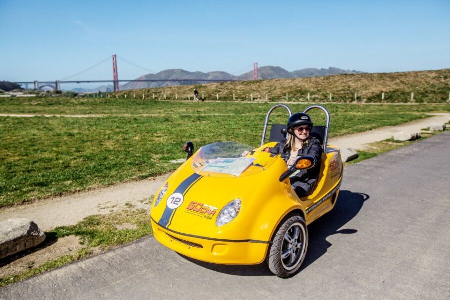 GoCar 3-Hour Tour of San Francisco's Parks and Beaches - Golden Gate Park to Lombard Street: squeeze in one more famous detour