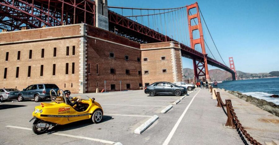 GoCar 3-Hour Tour of San Francisco's Parks and Beaches - Fisherman’s Wharf and Crissy Field: the Marina District on wheels