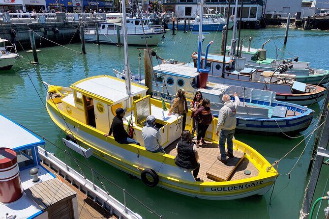 Golden Gate Bay Voyage on Historic Yellow Boat - Boarding at 245 Jefferson: easy access, one physical note
