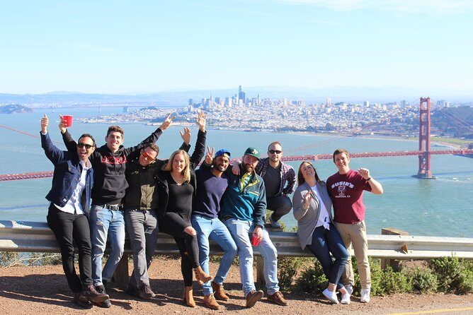 Golden Gate Bridge Muir Woods Sausalito with Optional Alcatraz - Pacific Heights and Fort Point: the best setup for Golden Gate photos