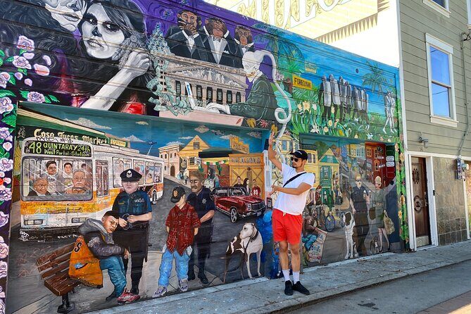Mission District Food and Culture Walking Tour - Balmy Alley murals (1972–2024) and the Calle 24 Latino Cultural District