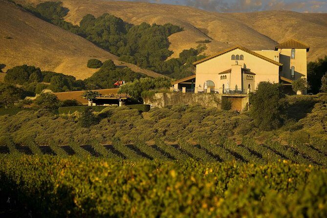 Muir Woods & Napa-8hr-Private Scenic Wine Tour From San Francisco - Golden Gate Bridge at Fort Baker: photos, sparkling wine, and a quick win