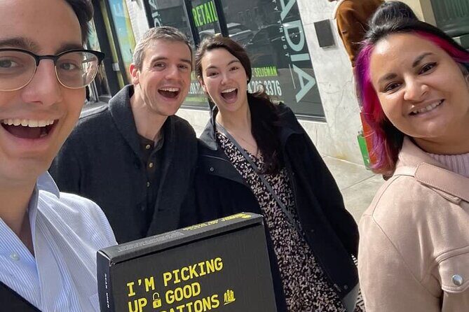 Outdoor Escape Room in San Francisco - SOMA/Embarcadero - Outdoor escape room rules: box, clues, and the app check