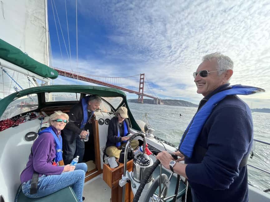 SAN FRANCISCO: (2hr) Interactive Sailing Experience - Getting to Yellow Ferry Dock without stress