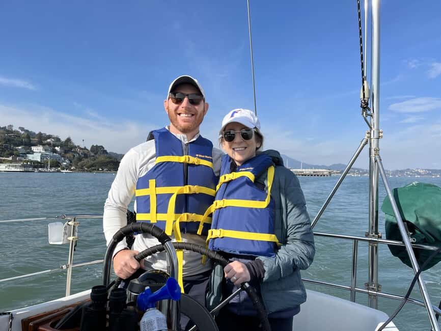 SAN FRANCISCO: (2hr) Interactive Sailing Experience - Alcatraz up close, plus your best wildlife odds