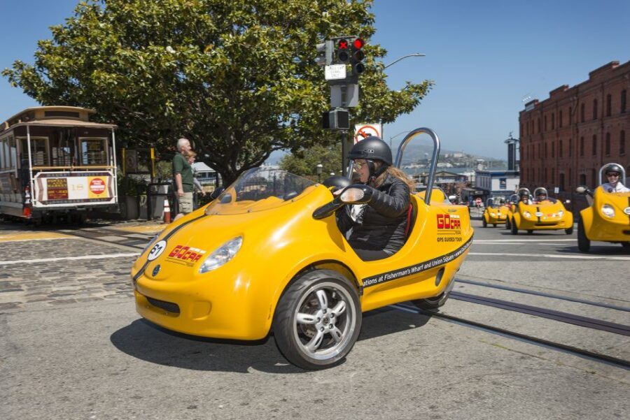 San Francisco: 3-Hour Early Bird GoCar Tour - The GoCar GPS and audio: turn-by-turn help that you can actually use