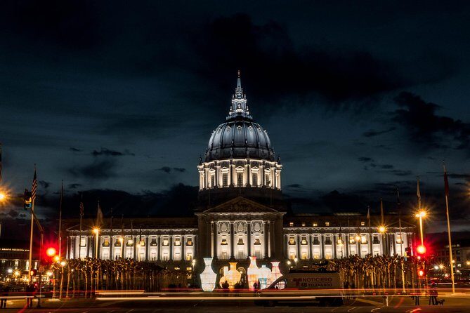 San Francisco Afternoon or Sunset Private Tour - Lucky Tuk Tuk - Bay Lights: the nighttime show on the Bay Bridge