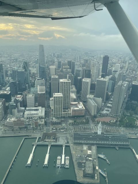 San Francisco: Airplane Private Bay Tour - From Hayward waterfront to Fisherman’s Wharf and Pier 39
