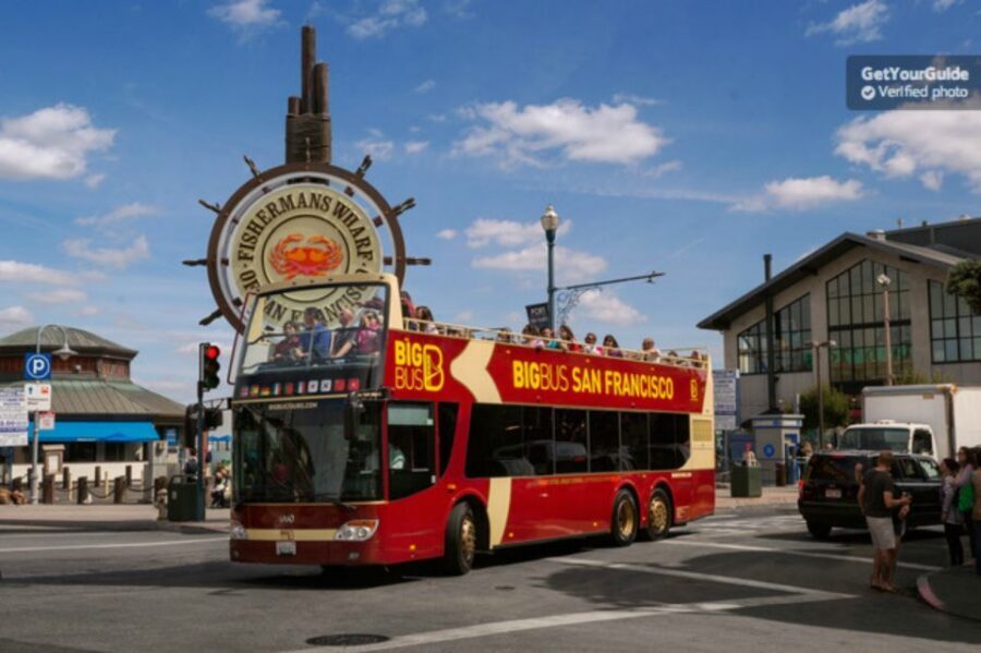 San Francisco: Alcatraz Island & 48-Hour Hop-On Hop-Off Tour - Panoramic Sunset Tour: your one-hour Golden City photo plan