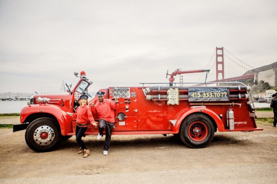 San Francisco Bay: 90-Minute Fire Engine Tour - Marin Headlands: where the views feel bigger than the time