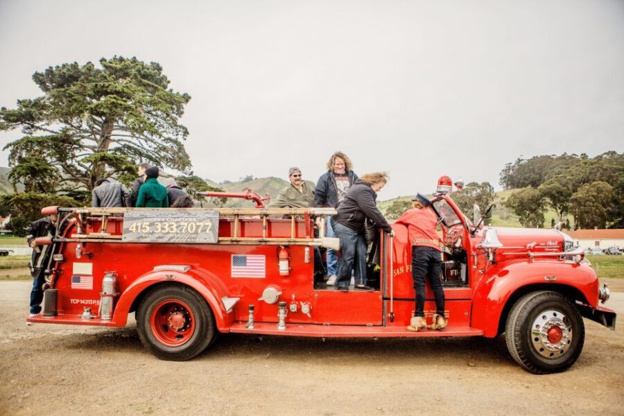 San Francisco Bay: 90-Minute Fire Engine Tour - Meeting point at The Cannery: where the tour starts