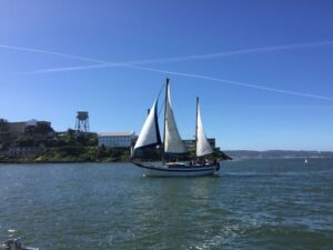 San Francisco: Bay Sailing Tour with Drinks - The Privateer: what 28 passengers feels like on the water
