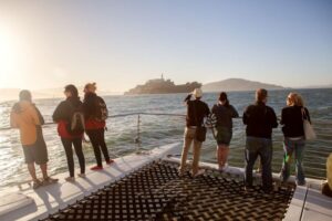San Francisco Bay Sunset Cruise by Luxury Catamaran - Pier 39 Gate J: how to find your dock fast