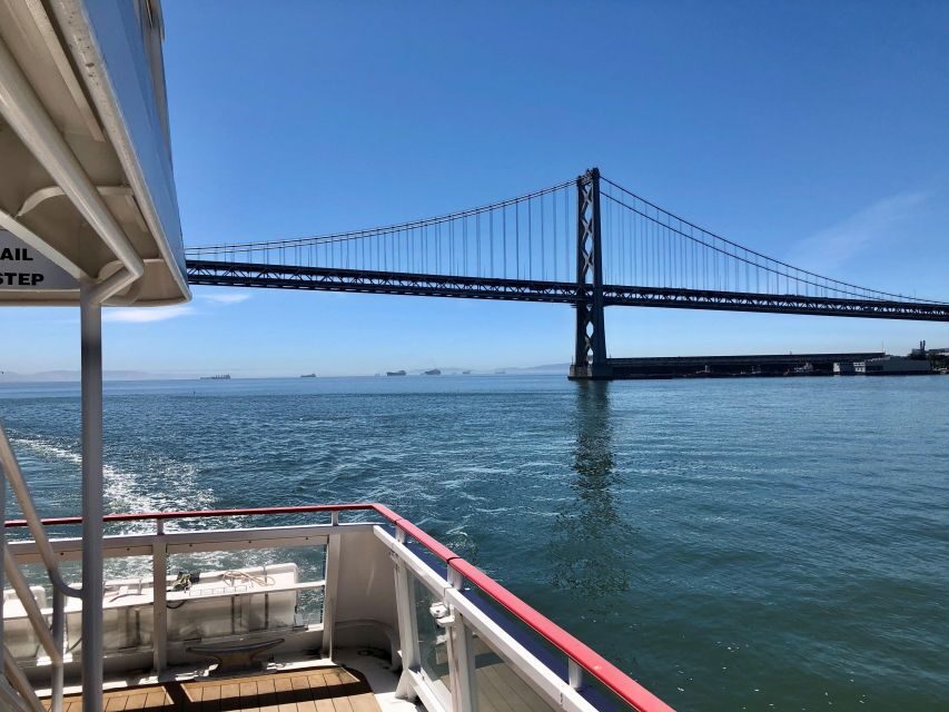 San Francisco: Bridge to Bridge Cruise (90-minutes) - Under the Golden Gate Bridge: the star you can feel