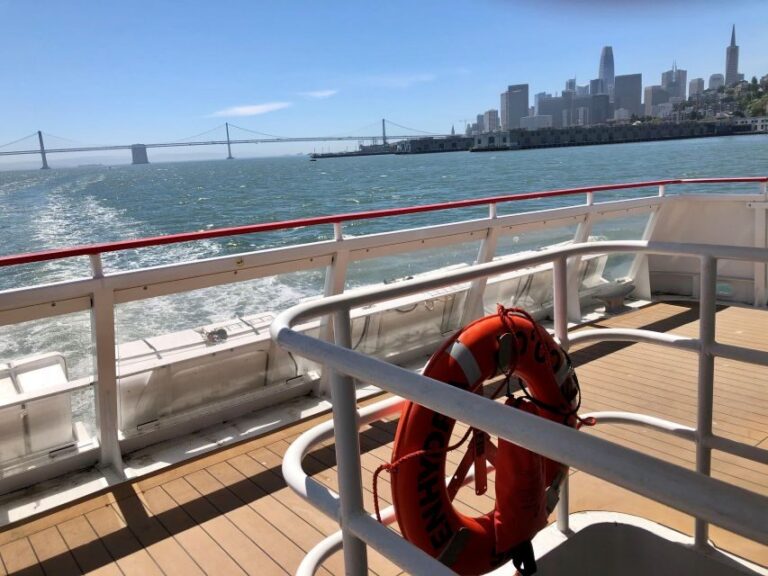 San Francisco: Bridge to Bridge Cruise (90-minutes) - Price at $48: what you’re really paying for