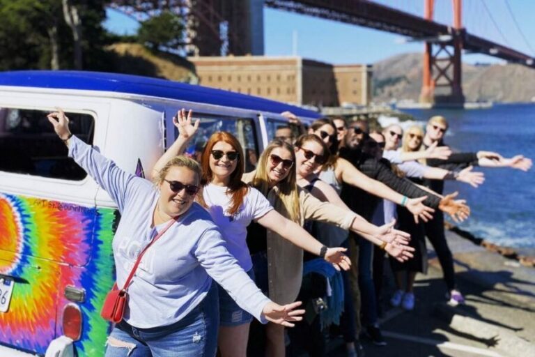 San Francisco: City Sightseeing Tour on Hippie Bus - Meeting Point at Jefferson and Hyde: The Easiest Way to Start