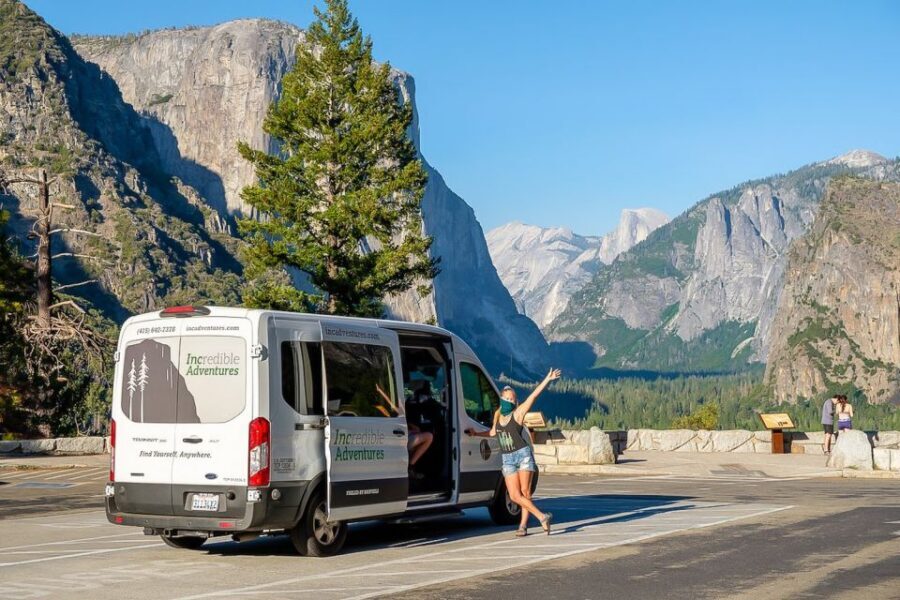 San Francisco: Day Trip to Yosemite with Giant Sequoias Hike - El Capitan, Half Dome, Bridalveil Falls, and Tunnel View in one sweep