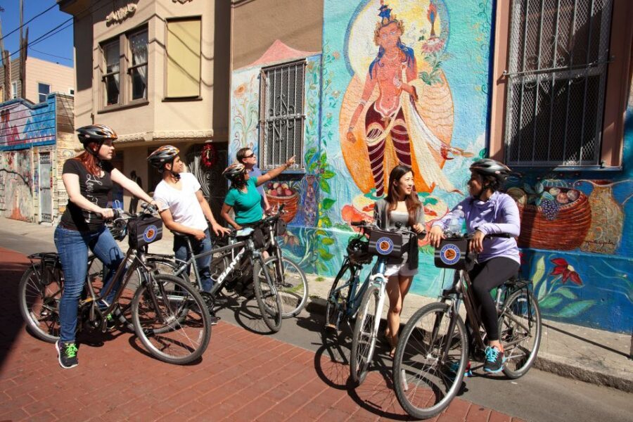 San Francisco: Discover the City's Hidden Gems E-Bike Tour - Civic Center and the Painted Ladies: City Power and Pretty Facades