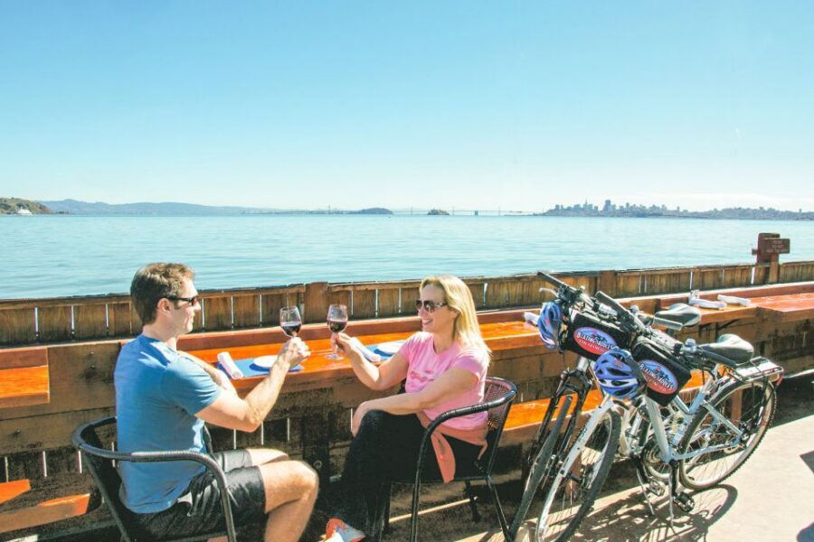 San Francisco: Exclusive Bike, Beer, and Boat Tour - Arriving in Sausalito: what your guide sets you up to do next