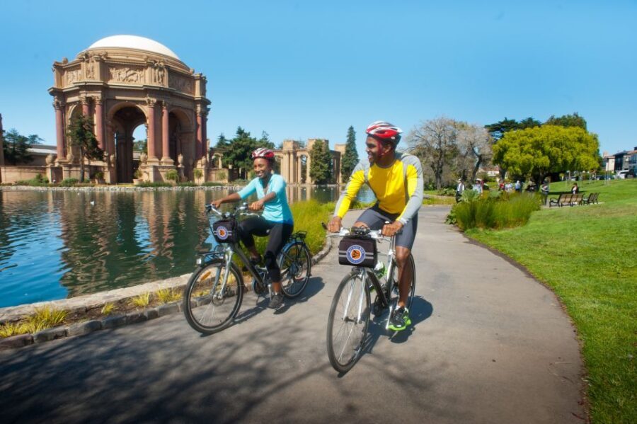 San Francisco: Explore at Your Own Pace All Day on E-Bike - How you build your route: tell staff your miles