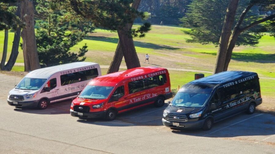 San Francisco: Full-Day City Tour w/ Muir Woods & Sausalito - Timing, break between parts, and how to stay comfortable