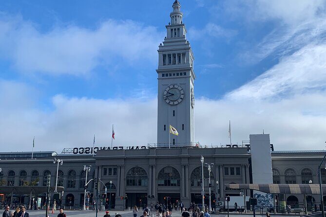 San Francisco Full-Day Tour by Cable Car & Foot - The Embarcadero and Ferry Building: getting your bearings fast