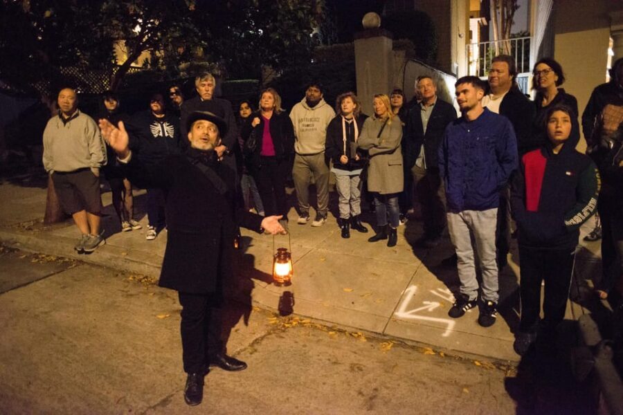 San Francisco Ghost Hunt: Haunted History Walking Tour - Walking Time, Views, and Comfort on 90–100 Minutes
