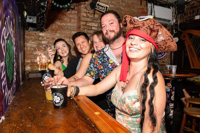 San Francisco Ghosts Boos and Booze Haunted Pub Crawl - Old Ship Saloon: a ten-minute drink in a room with a grim past