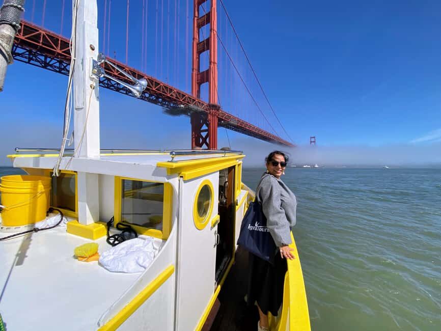 San Francisco: Golden Gate Bay Voyage on Historic Boat - Key things you’ll remember from this Golden Gate Bay voyage