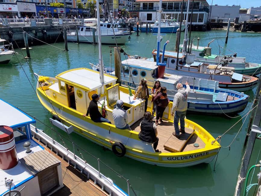 San Francisco: Golden Gate Bay Voyage on Historic Boat - Fisherman’s Wharf, then Aquatic Park and Hyde Street Pier
