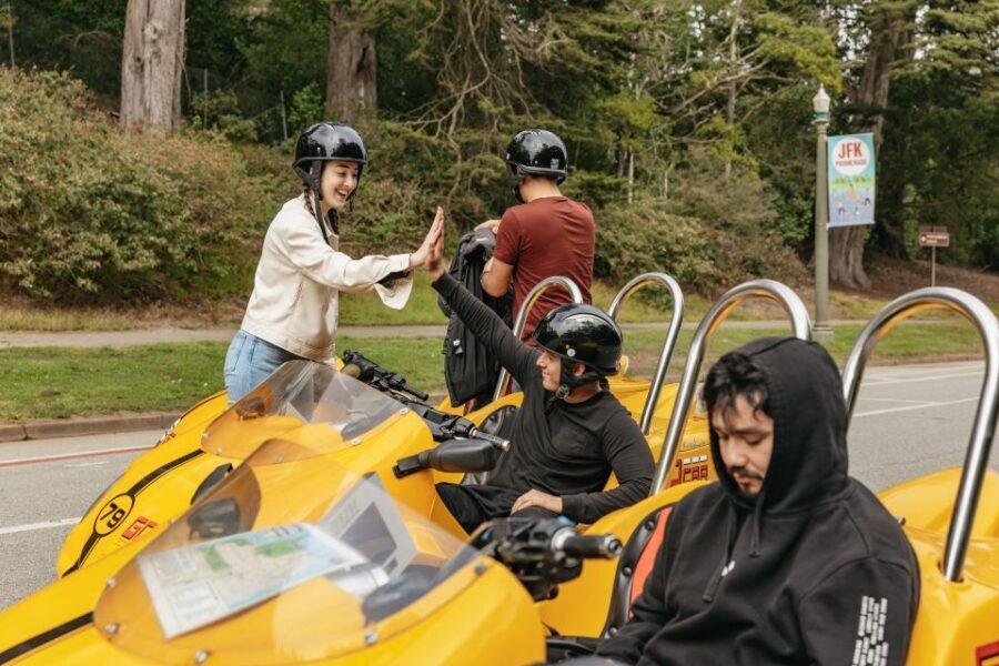 San Francisco: Golden Gate Bridge and Lombard GoCar Tour - Marina District and Crissy Field: the ocean-side flavor you can’t get from downtown