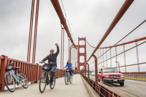 San Francisco: Golden Gate Bridge and Sausalito Cycling Tour - Fort Mason to the Marina District: classic SF angles without the stress