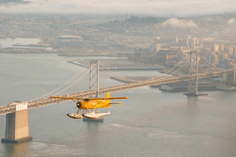 San Francisco: Greater Bay Area Seaplane Tour - Crissy Field to downtown: the city tightens under you
