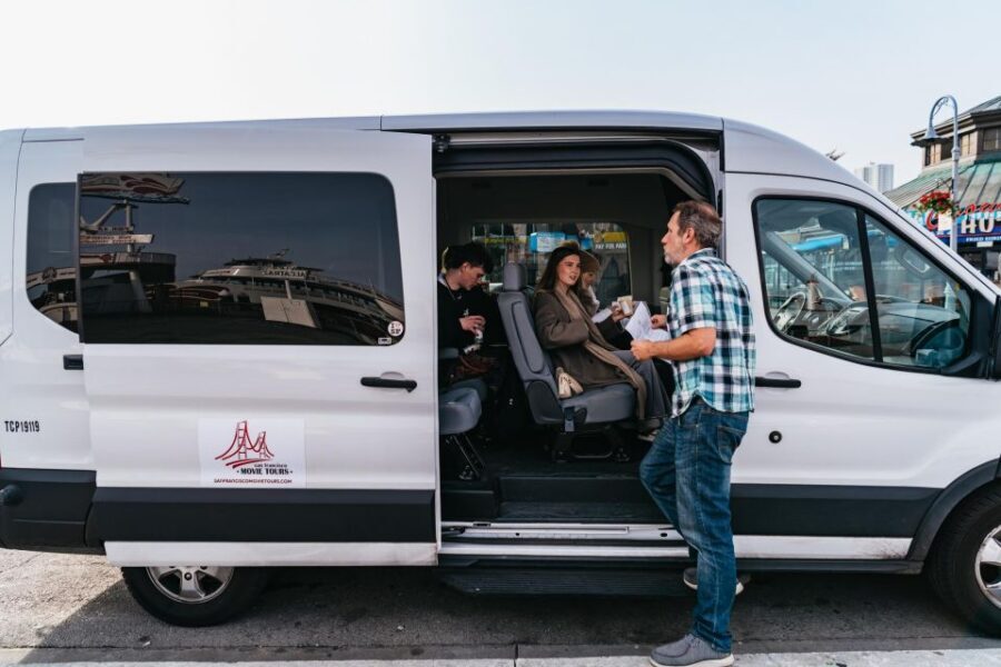 San Francisco: Movie Filming Locations Bus Tour - Boarding at Pier 43 1/2: what you’re really buying for $79